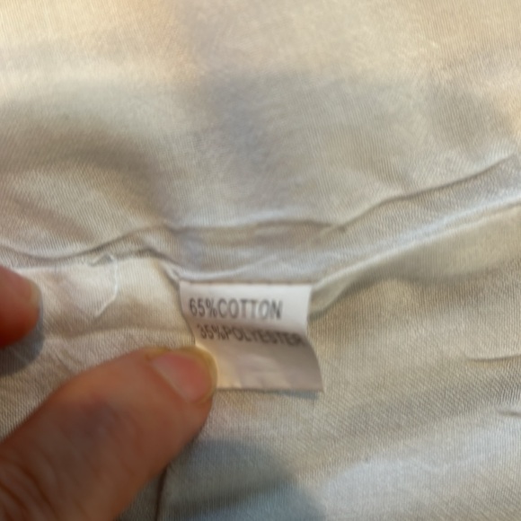 Trouble Maker wrap around skirt striped white and blue 6 - Picture 4 of 6